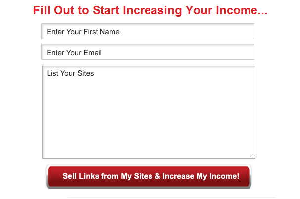 Fill Out to Start Increasing Your Income...